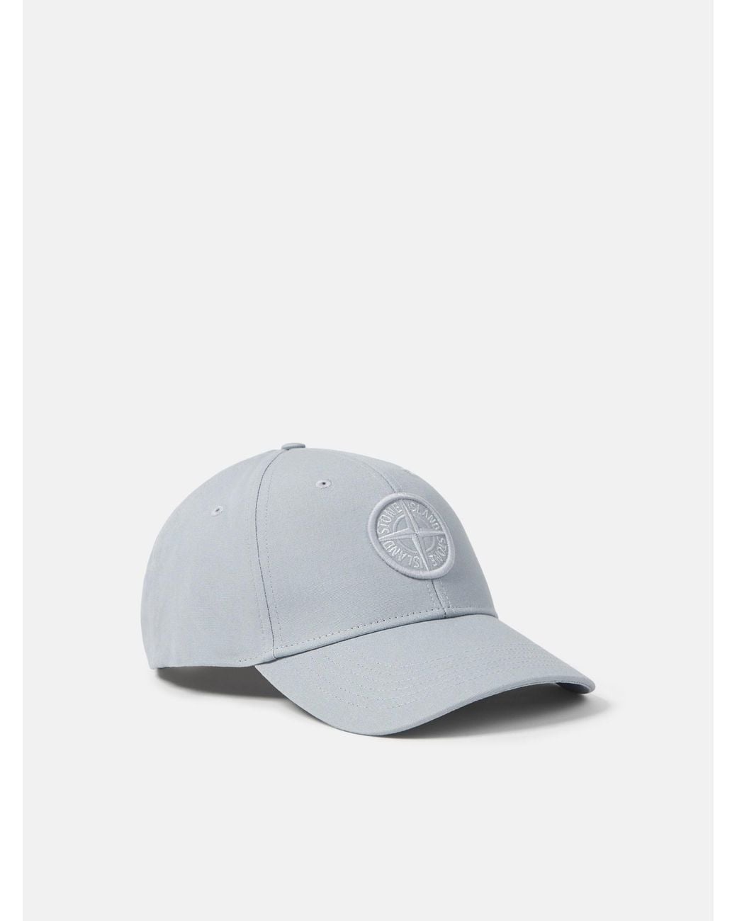 Stone Island White 9100013 Cotton Reps for men