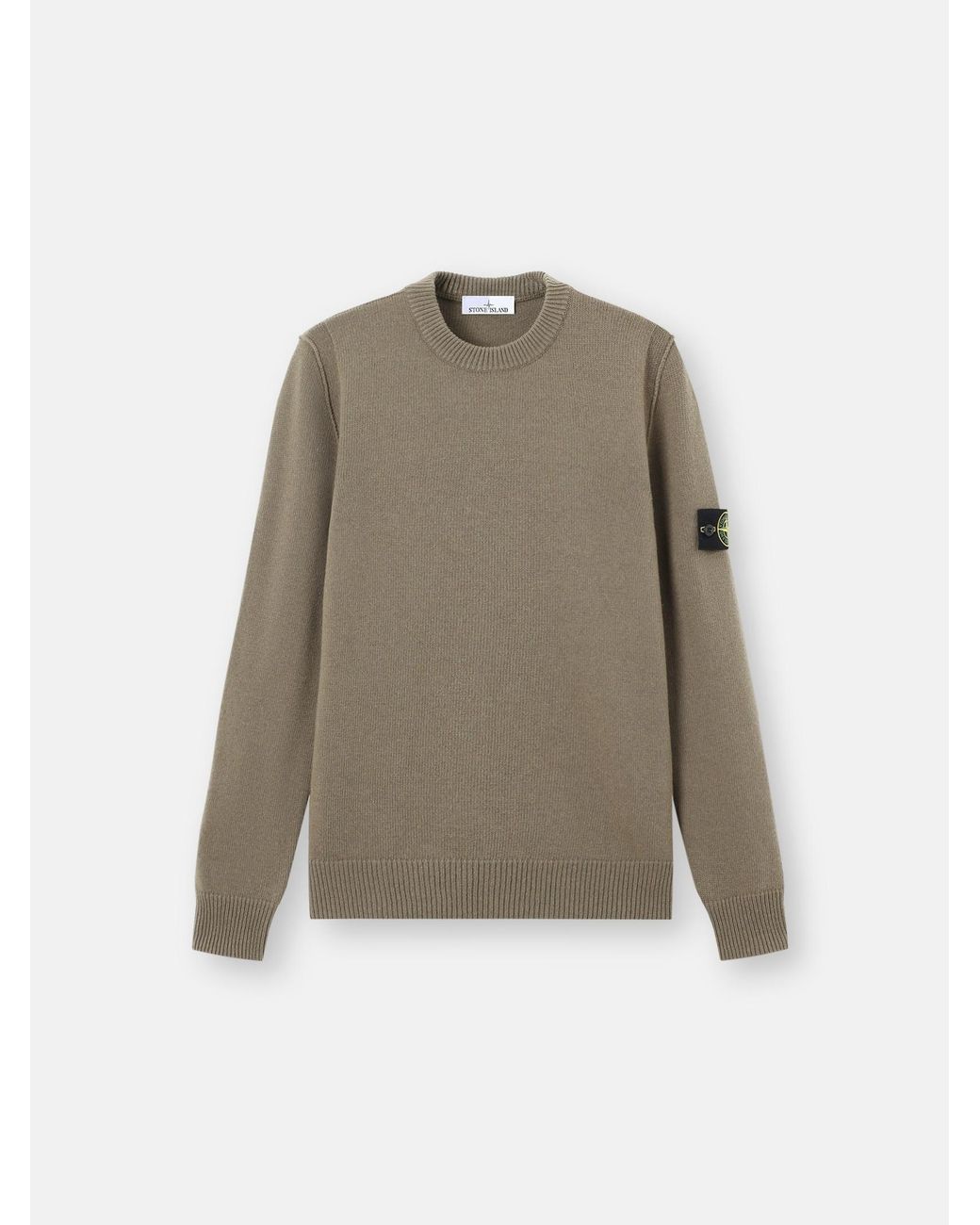 Stone Island Natural 5100072 Lambswool for men