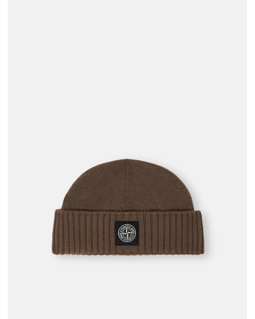Stone Island Brown N100005 Felted Rws Wool for men