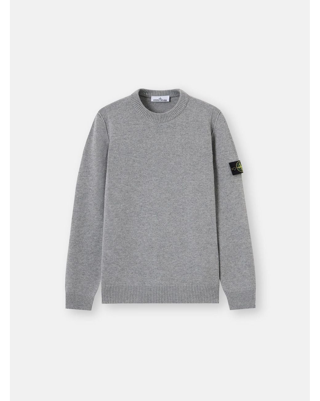 Stone Island Gray 5100072 Lambswool for men