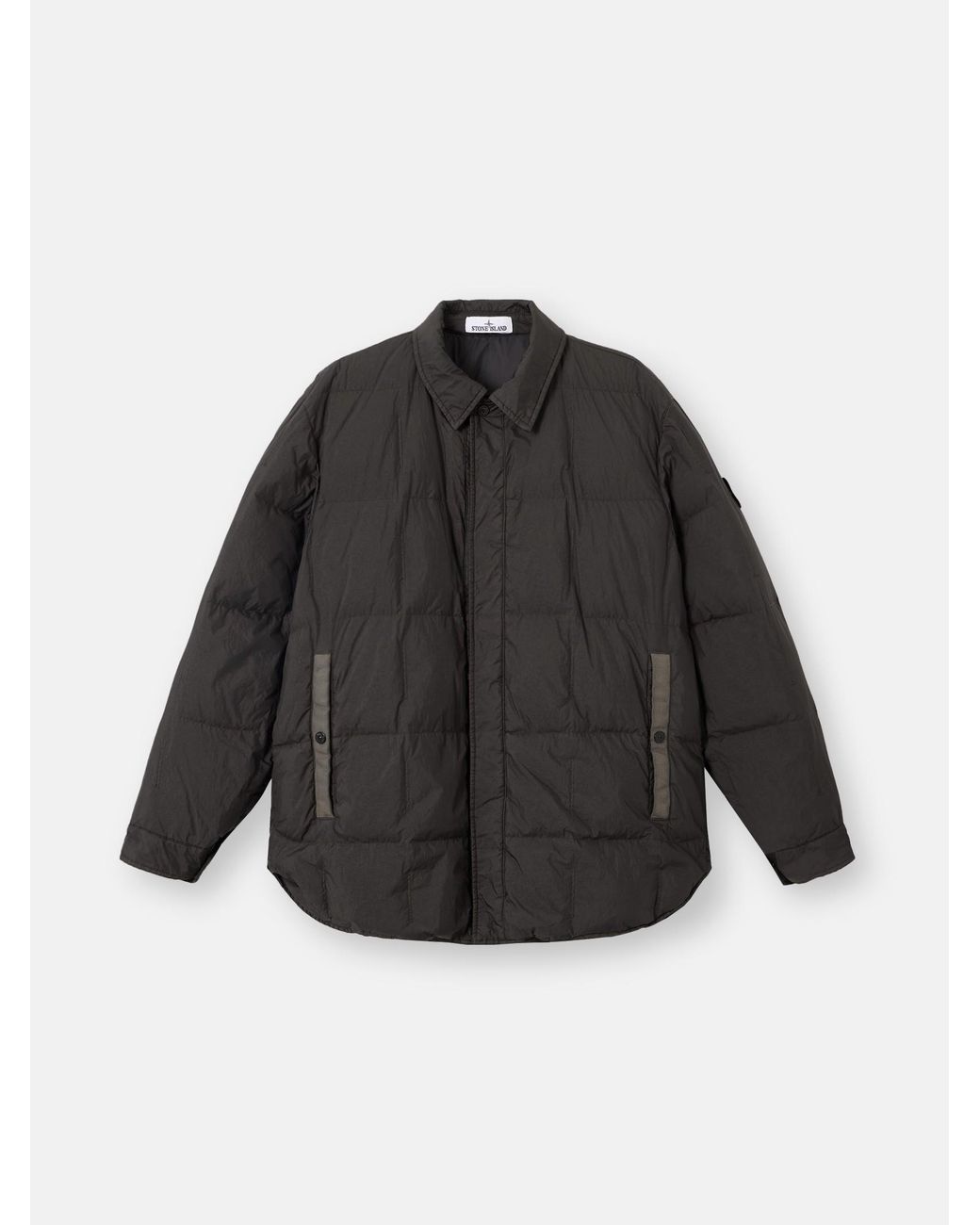 Stone Island Black 4100033 Garment Dyed Crinkle Reps Ny for men