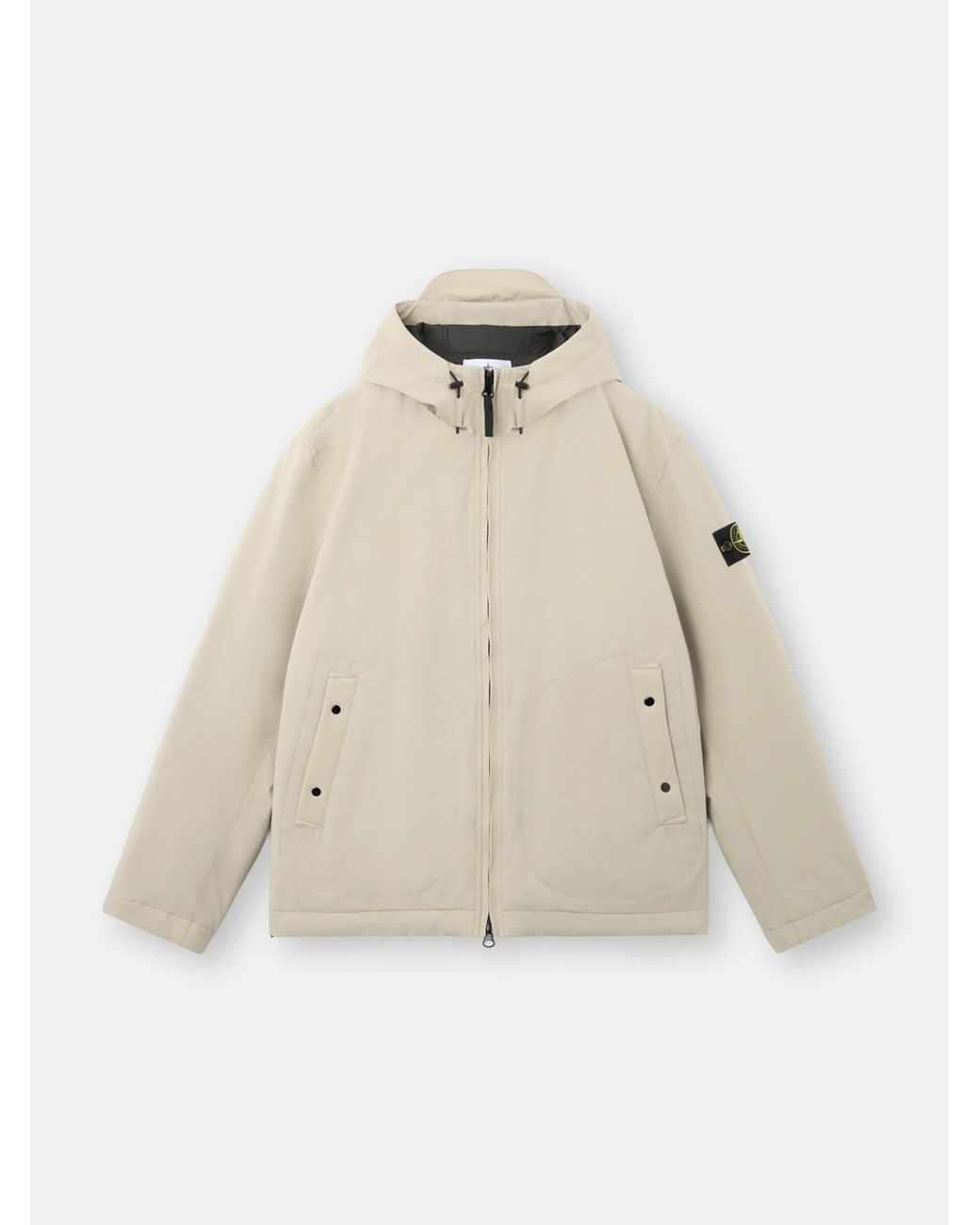 Stone Island Natural 4100108 Soft Shell-R E. Dye Technology for men