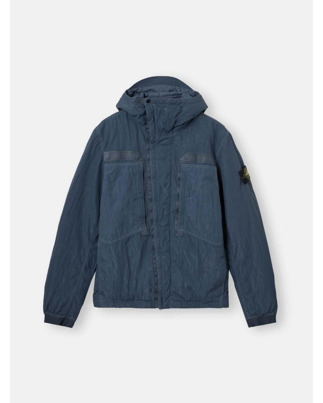 Stone Island Blue Q100007 Warp Rib Nylon-Tc for men