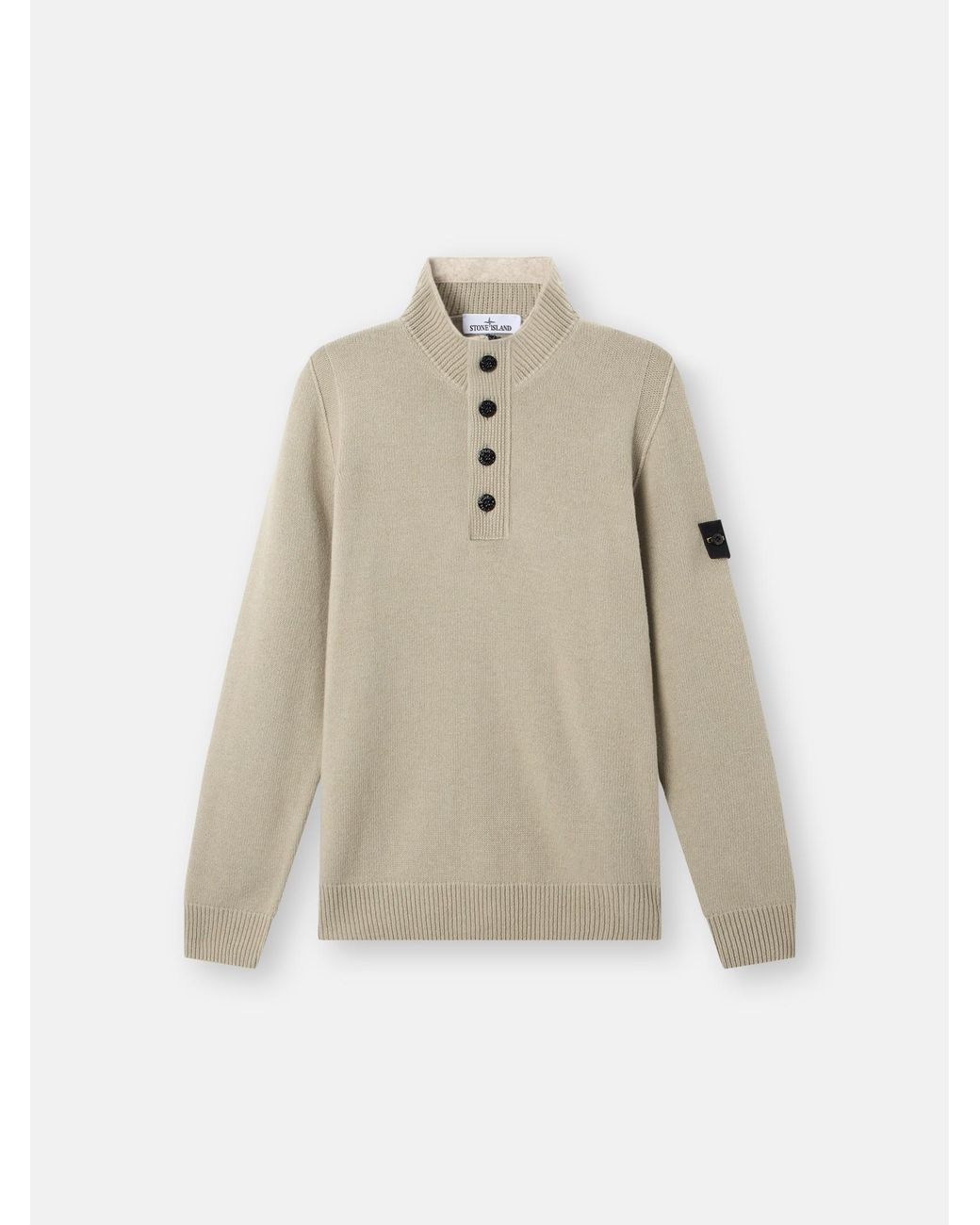 Stone Island Natural 5100040 Lambswool for men