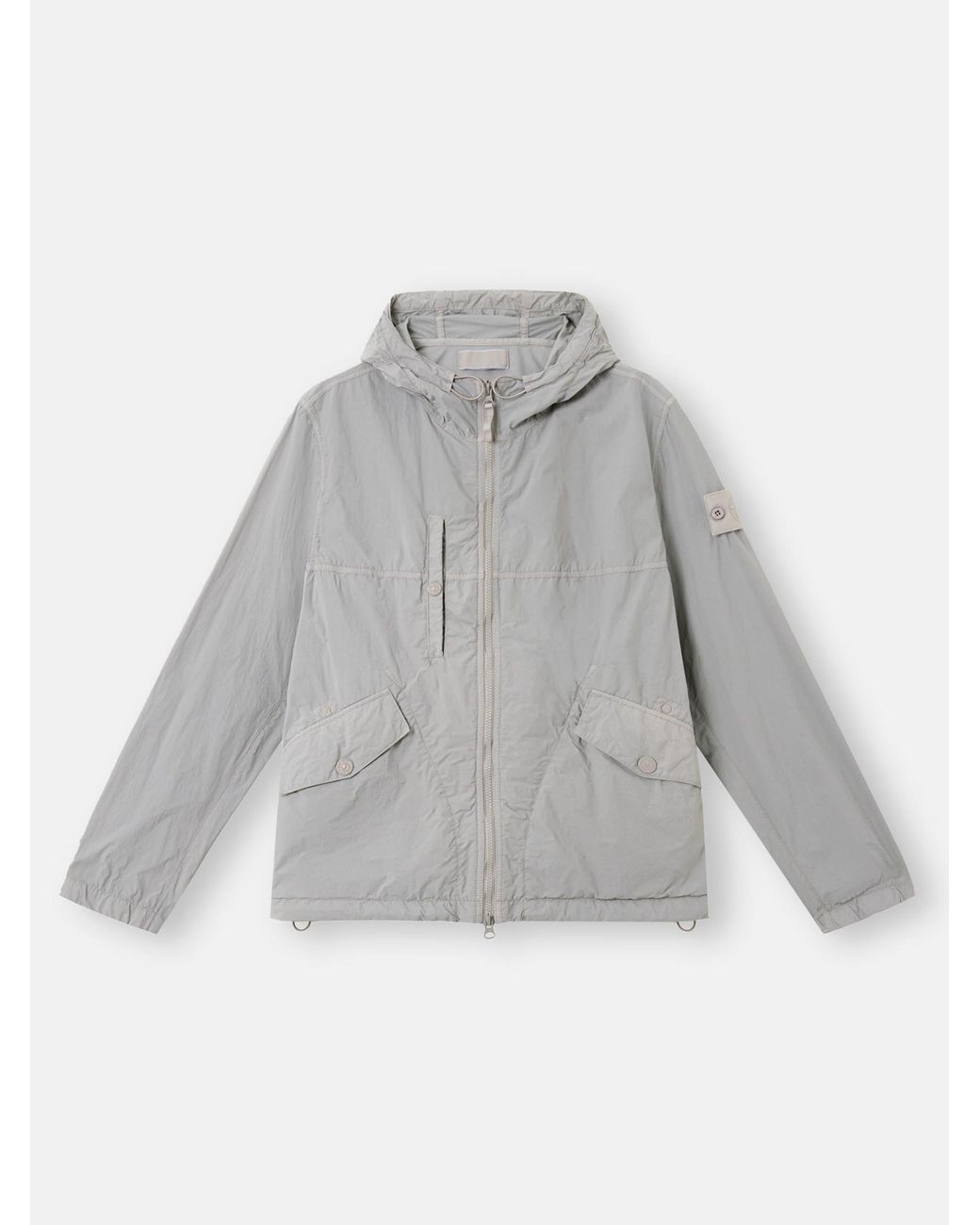 Stone Island 4100032 Nylon Smerigliato Ghost in Gray for Men