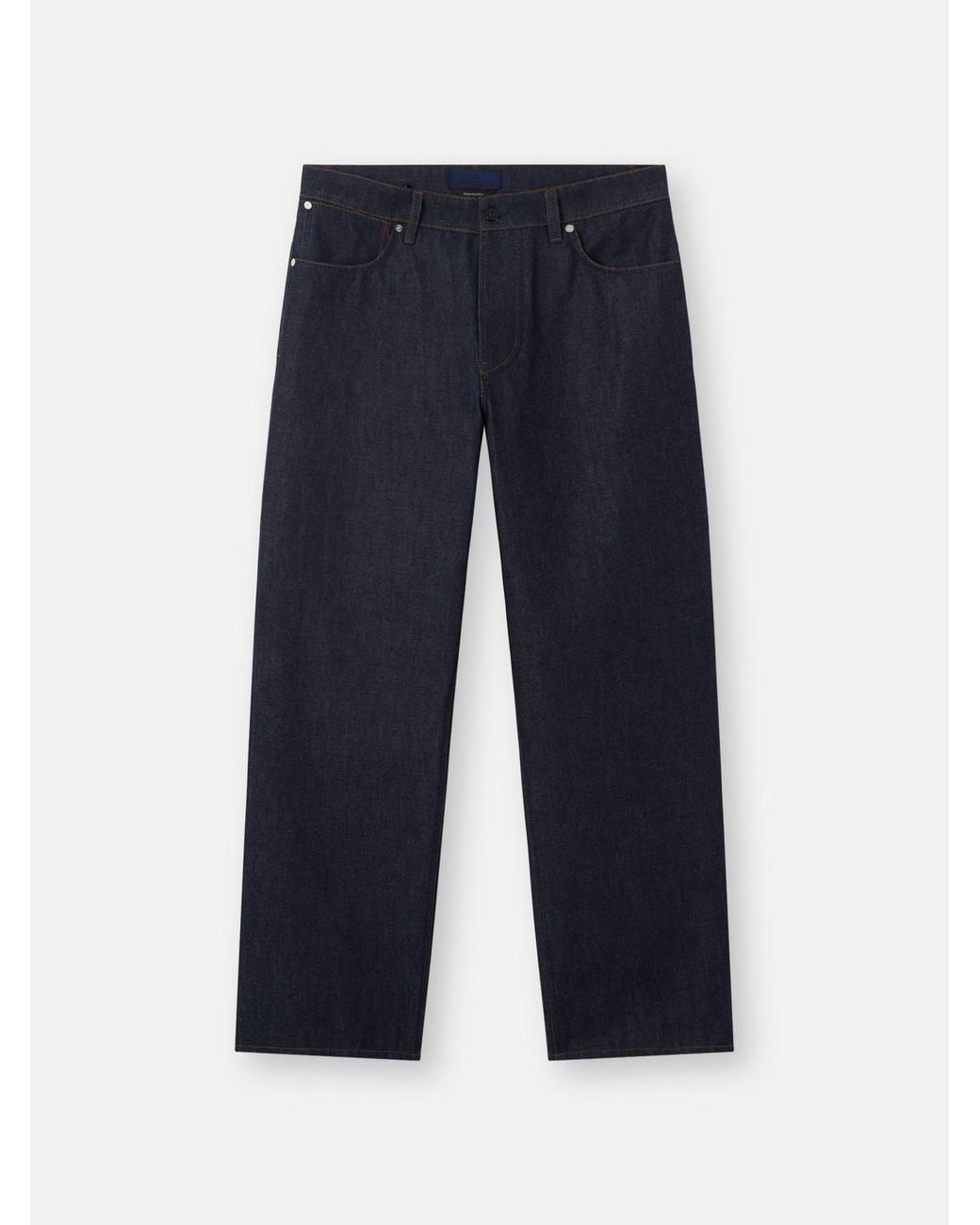 Stone Island Blue J100006 Denim-Raw for men