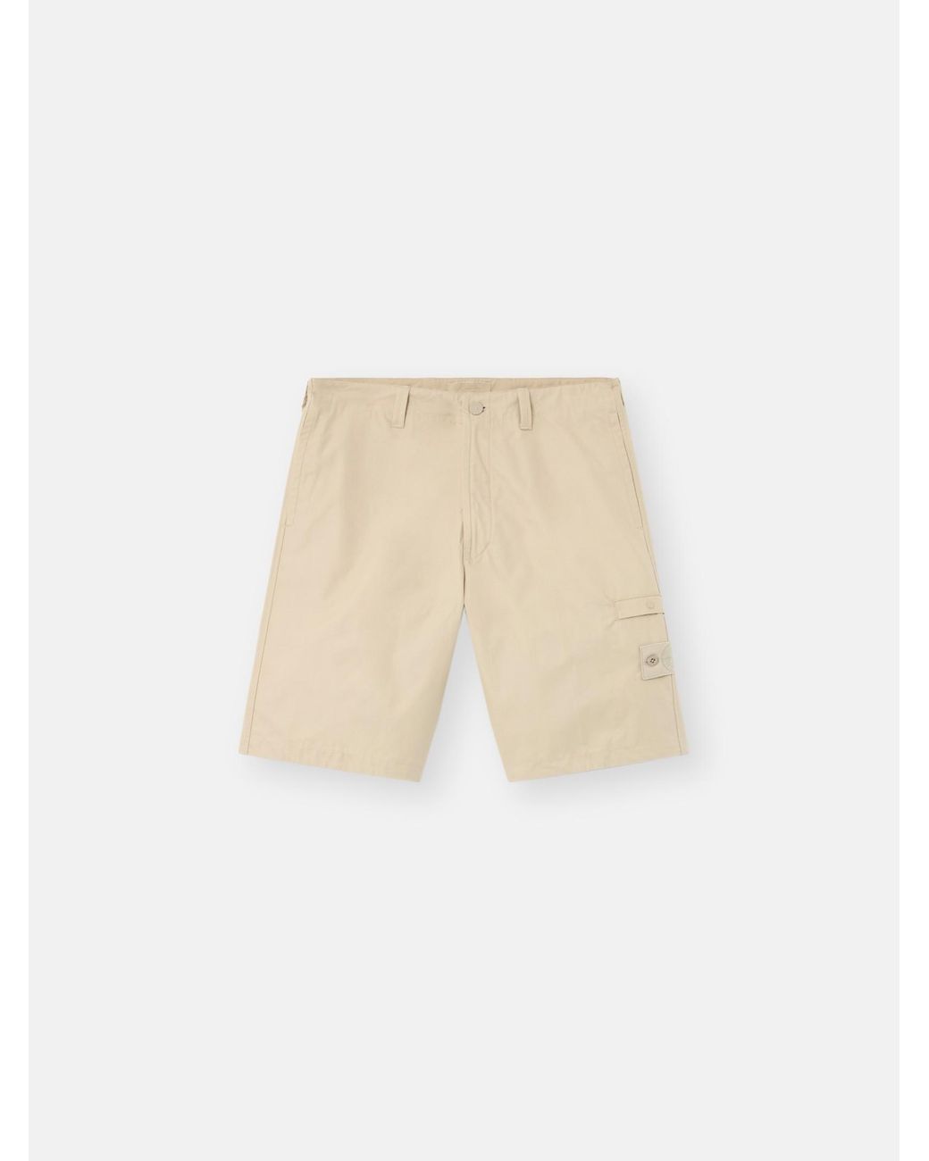 Stone Island Natural L100005 All-Weather Cotton Canvas S. I. Ghost for men