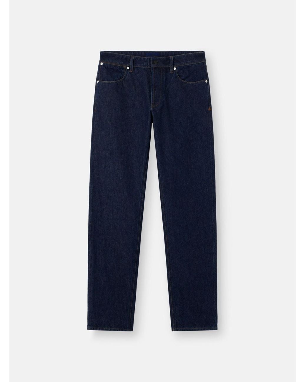 Stone Island Blue J100005 Denim-Rinsed for men