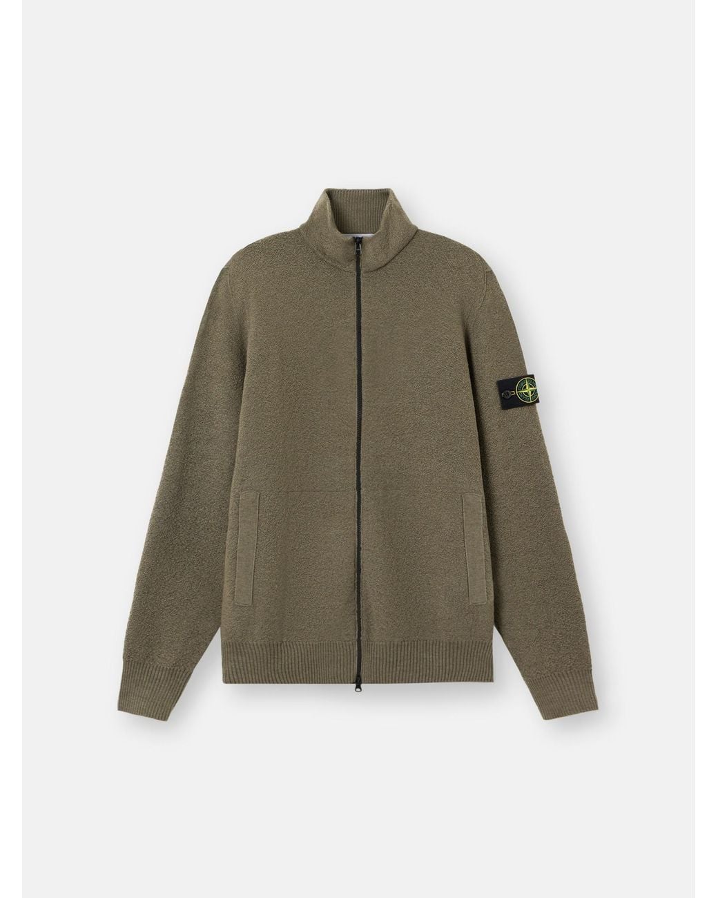 Stone Island Green 5100012 Pure Rws Wool for men