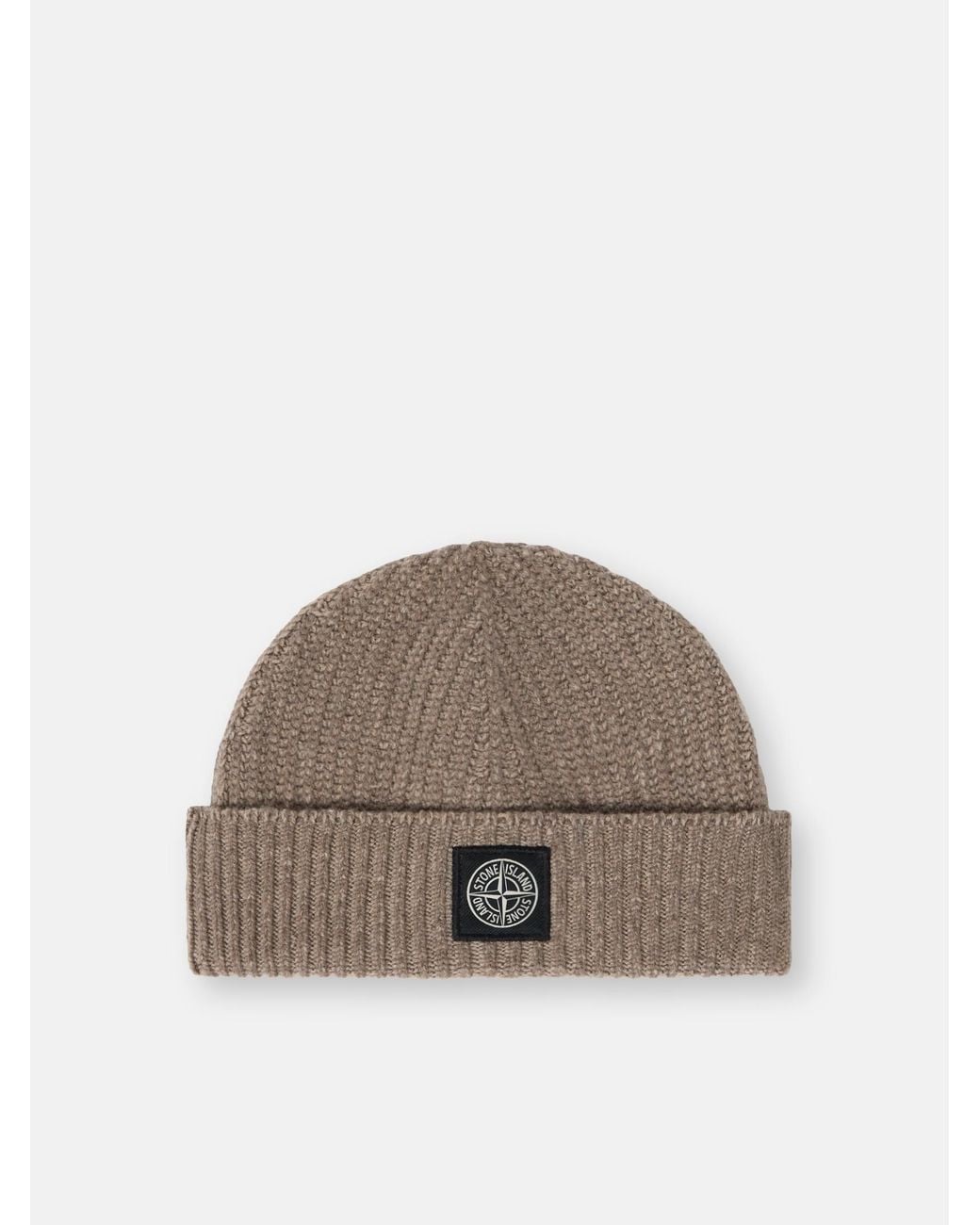 Stone Island Brown N100008 Two-Tone Vanisé Cashmere for men