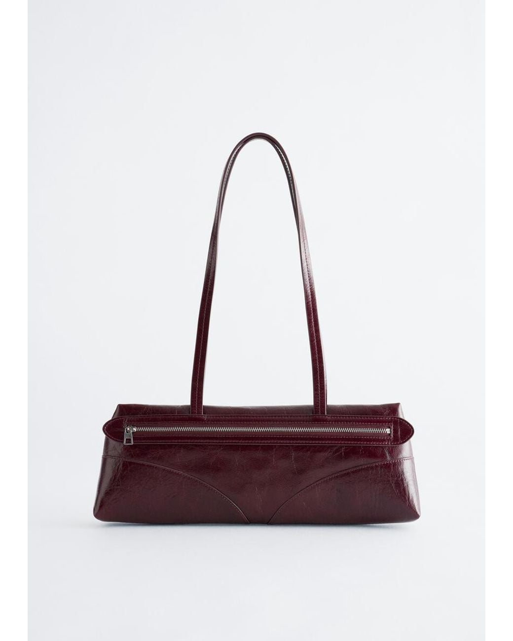 & Other Stories White Slim Shoulder Bag