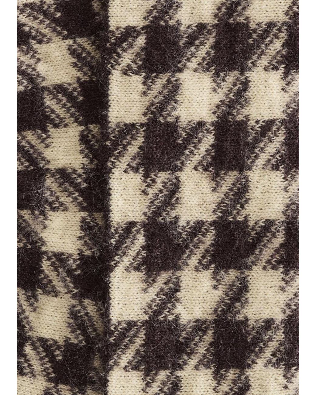 & Other Stories Brown Mohair Blend Beanie