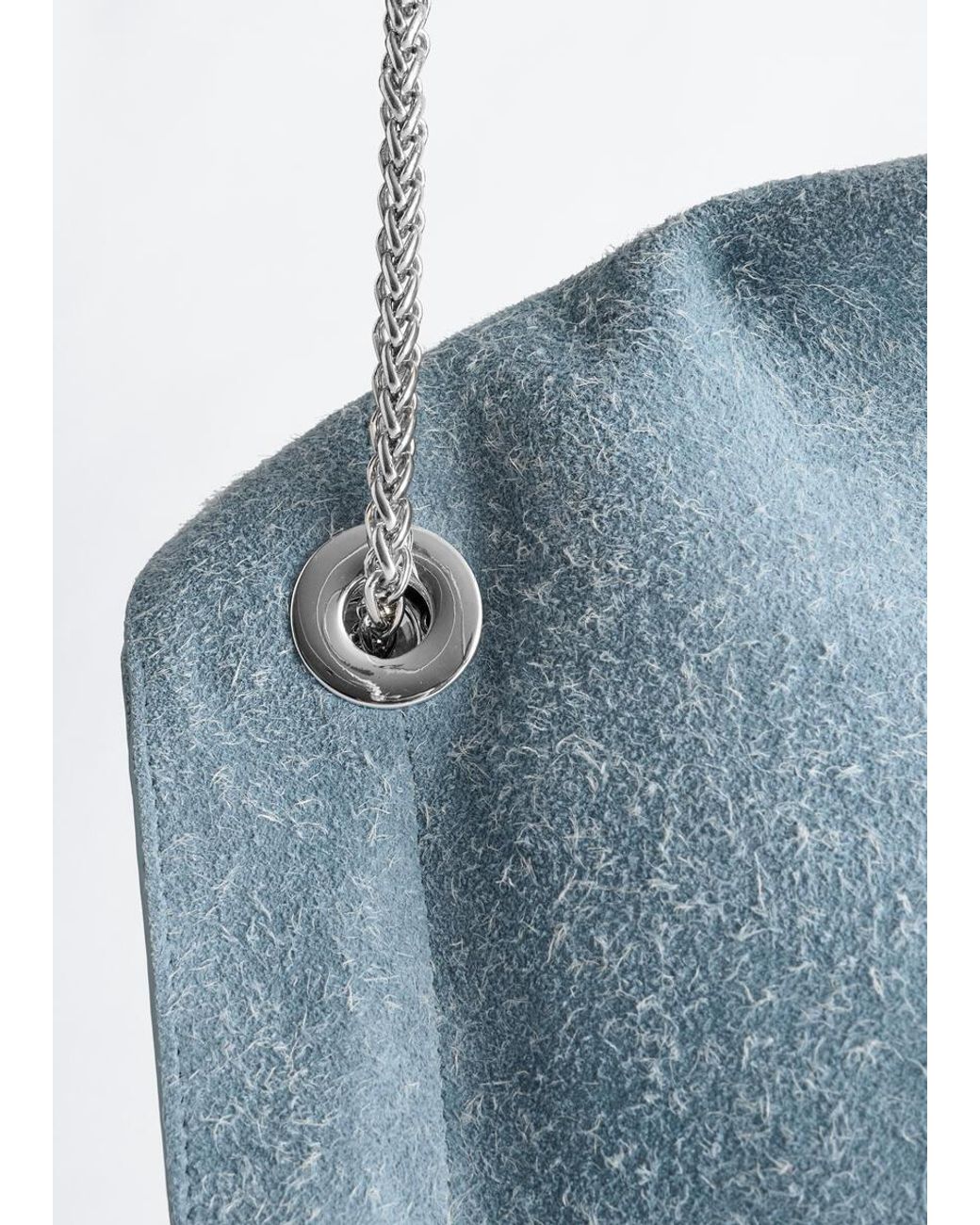 & Other Stories White Slouchy Shoulder Bag