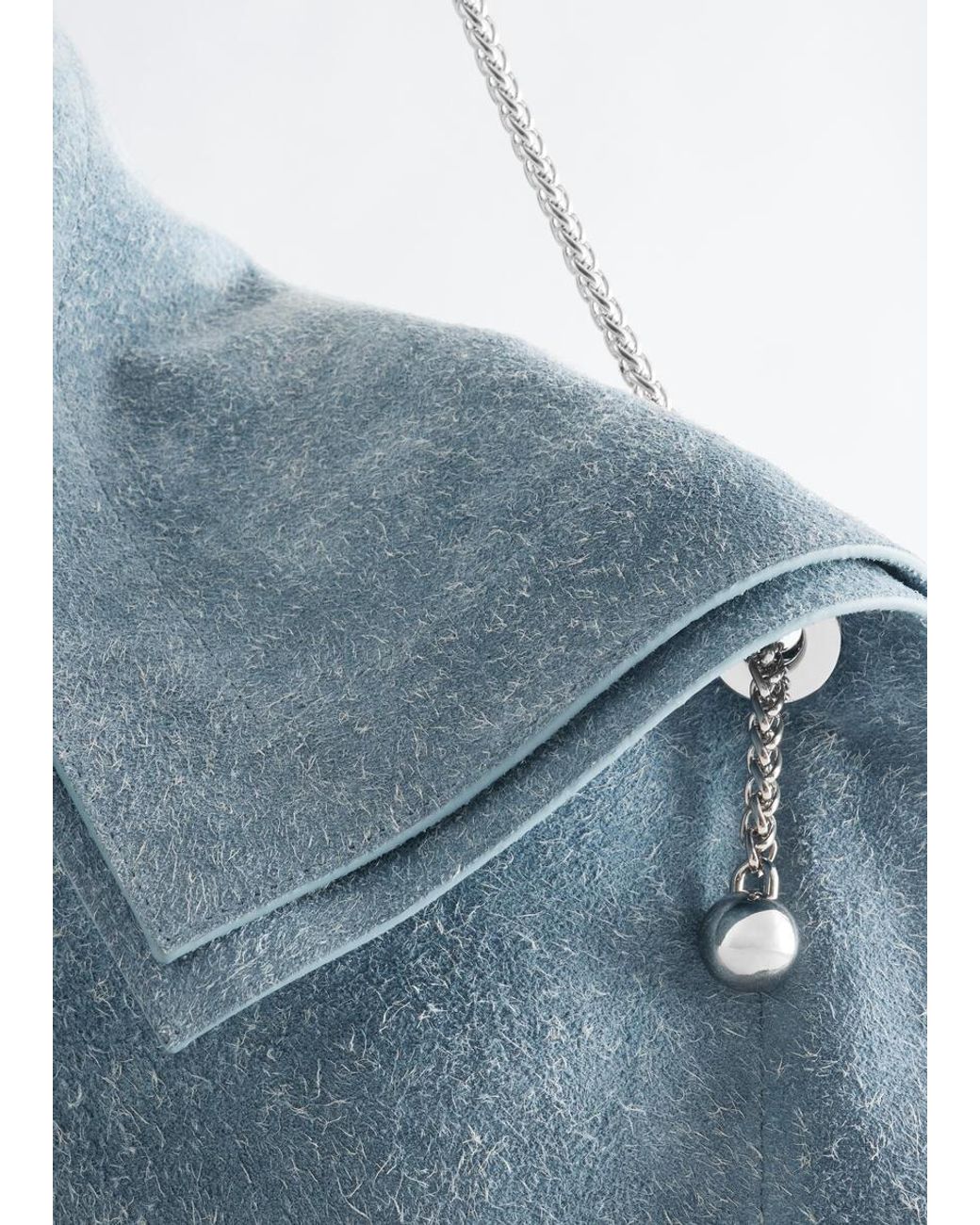 & Other Stories White Slouchy Shoulder Bag