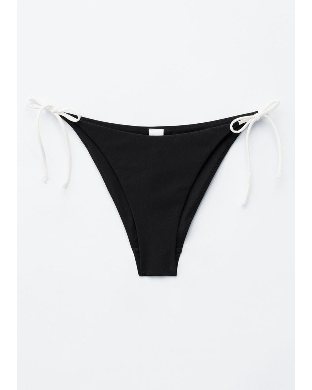 & Other Stories Brown Tie-Side Bikini Briefs