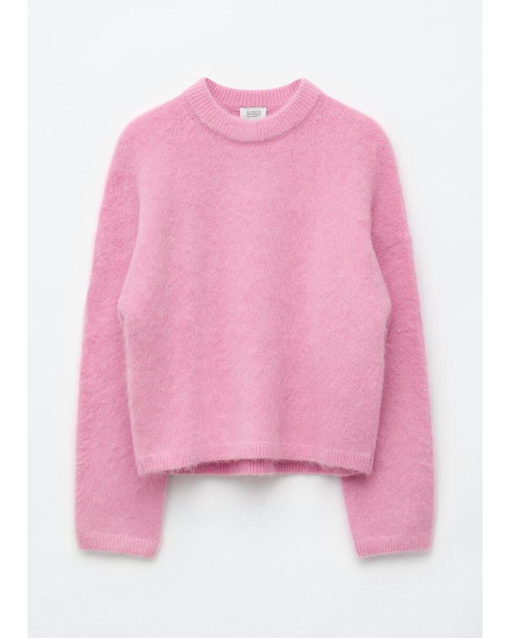 & Other Stories Pink Mohair-Blend Jumper