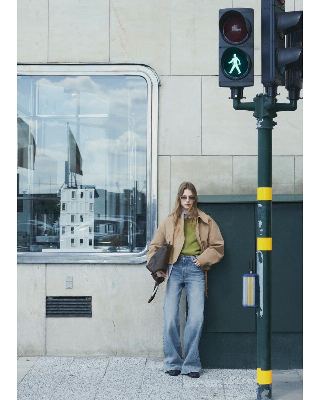 & Other Stories Blue Wide-Leg Jeans