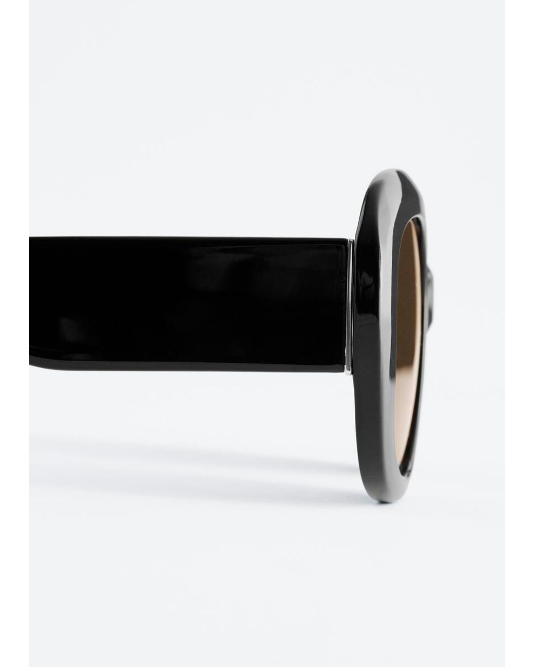 & Other Stories Black Oversized Sunglasses