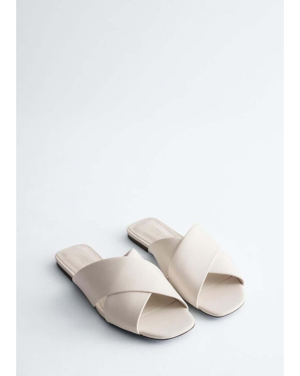 & Other Stories Gray Crossover Sandals