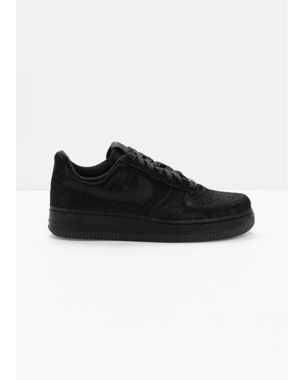 & Other Stories Nike Air Force 1 Faux Fur in Black | Lyst Canada