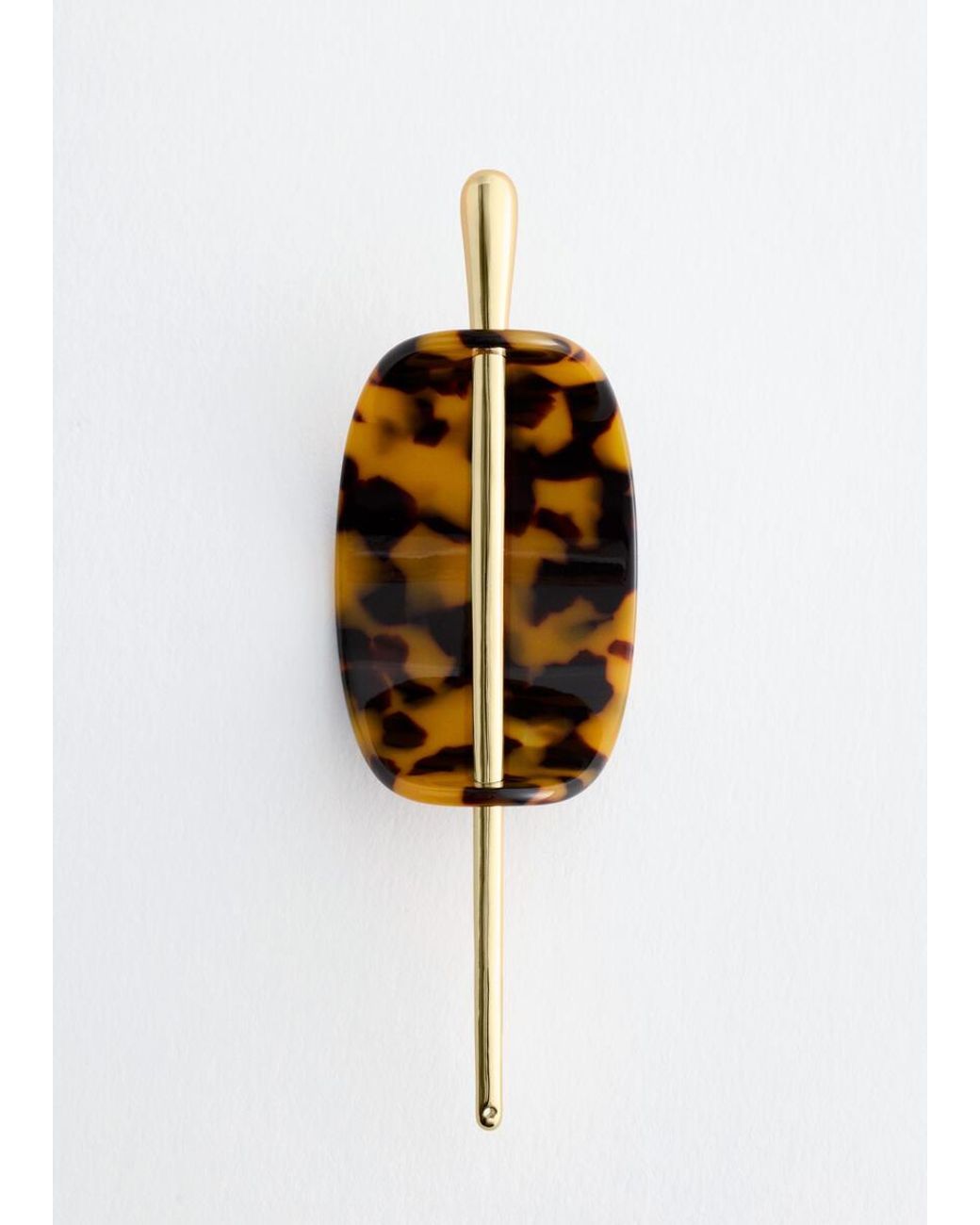 & Other Stories White Hair Pin Barrette