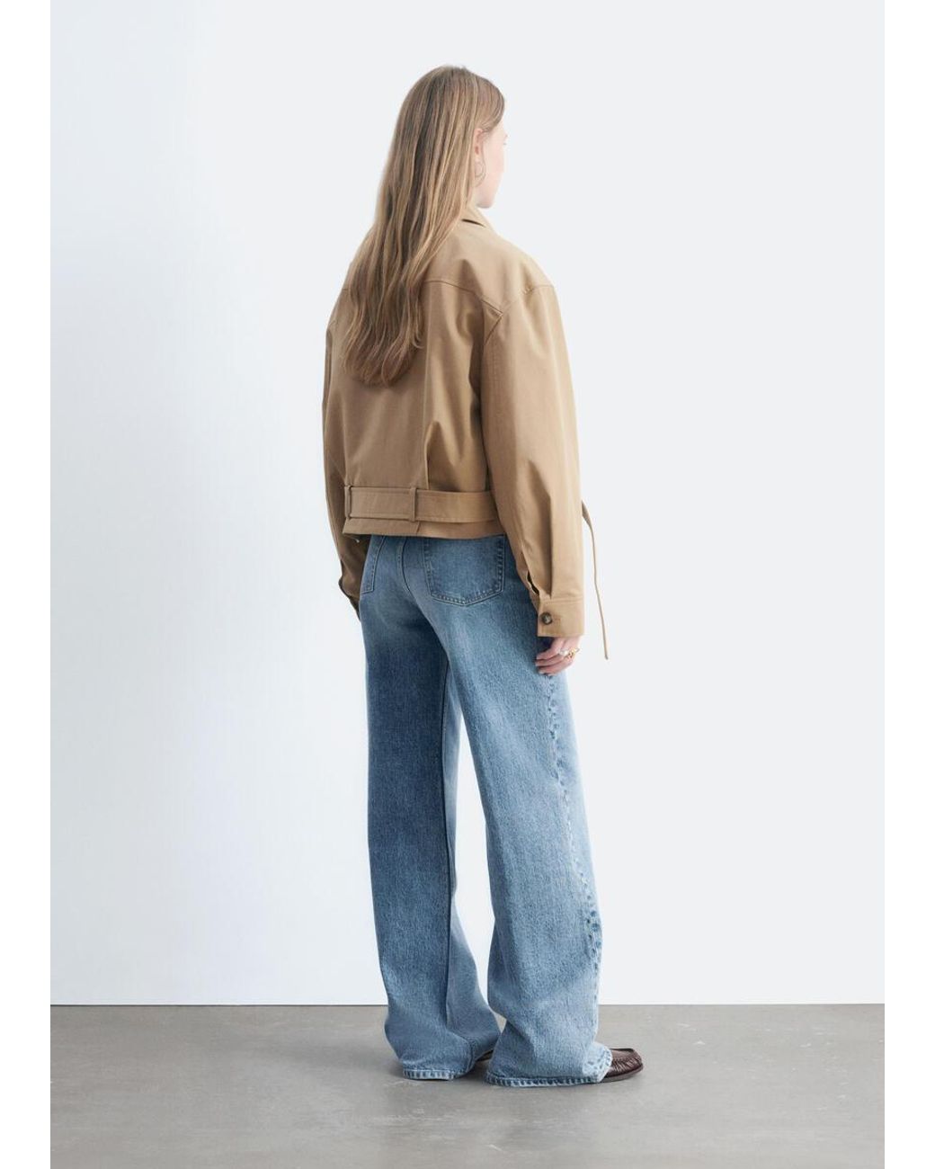 & Other Stories Blue Wide-Leg Jeans