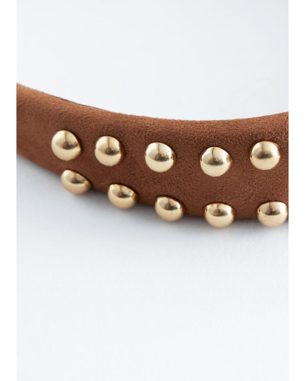 & Other Stories White Studded Alice Band