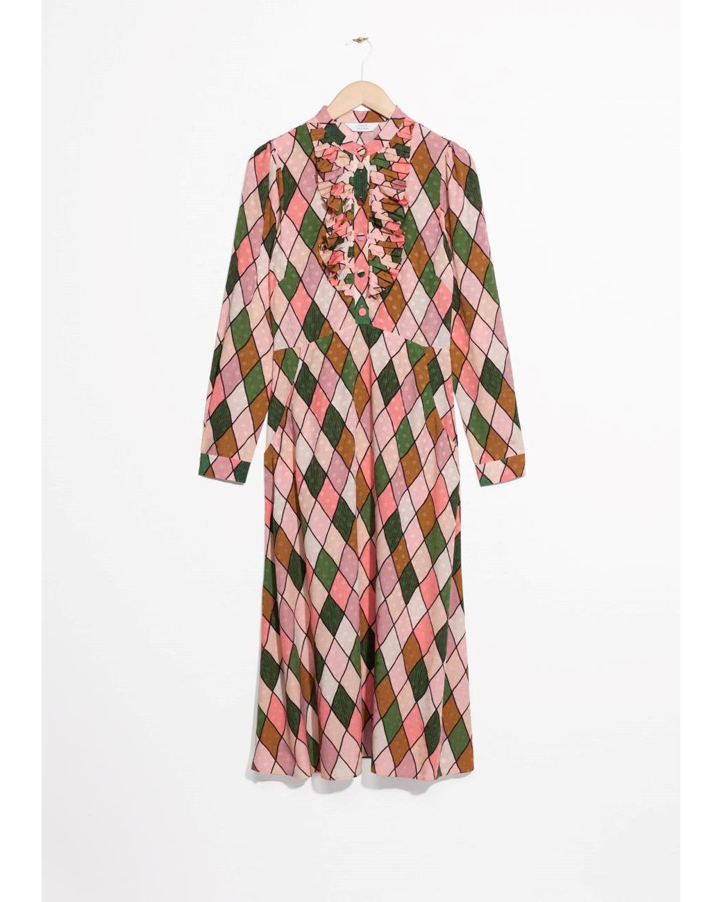 midi dress ascot