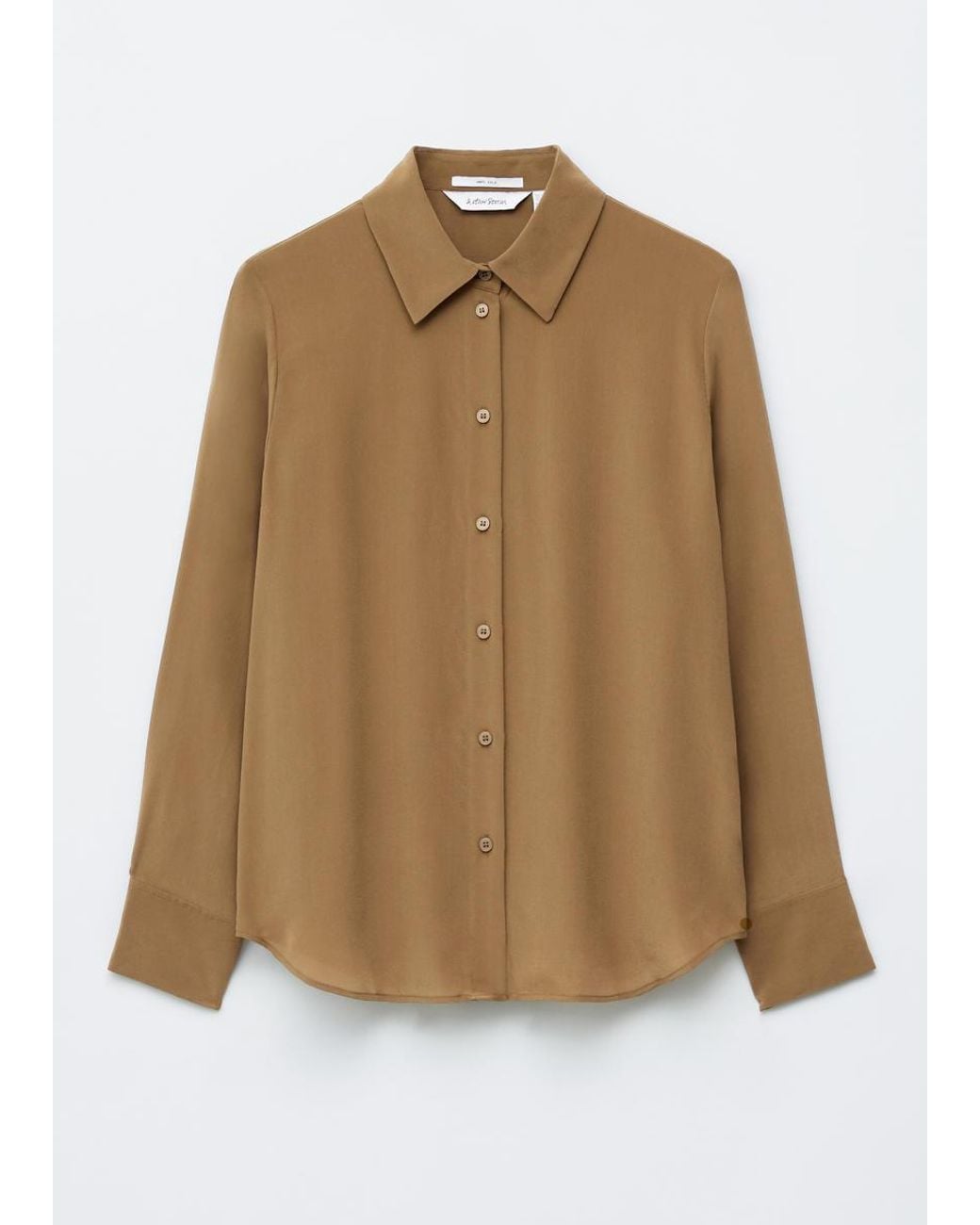 & Other Stories Natural Silk Shirt