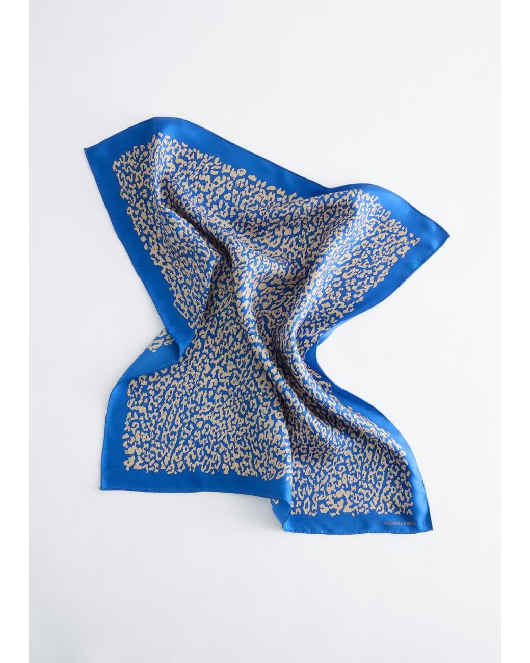 Foulard En Soie Imprimée & Other Stories en coloris Blue