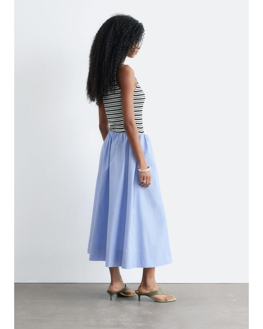& Other Stories White Rib-Knit Tank Top