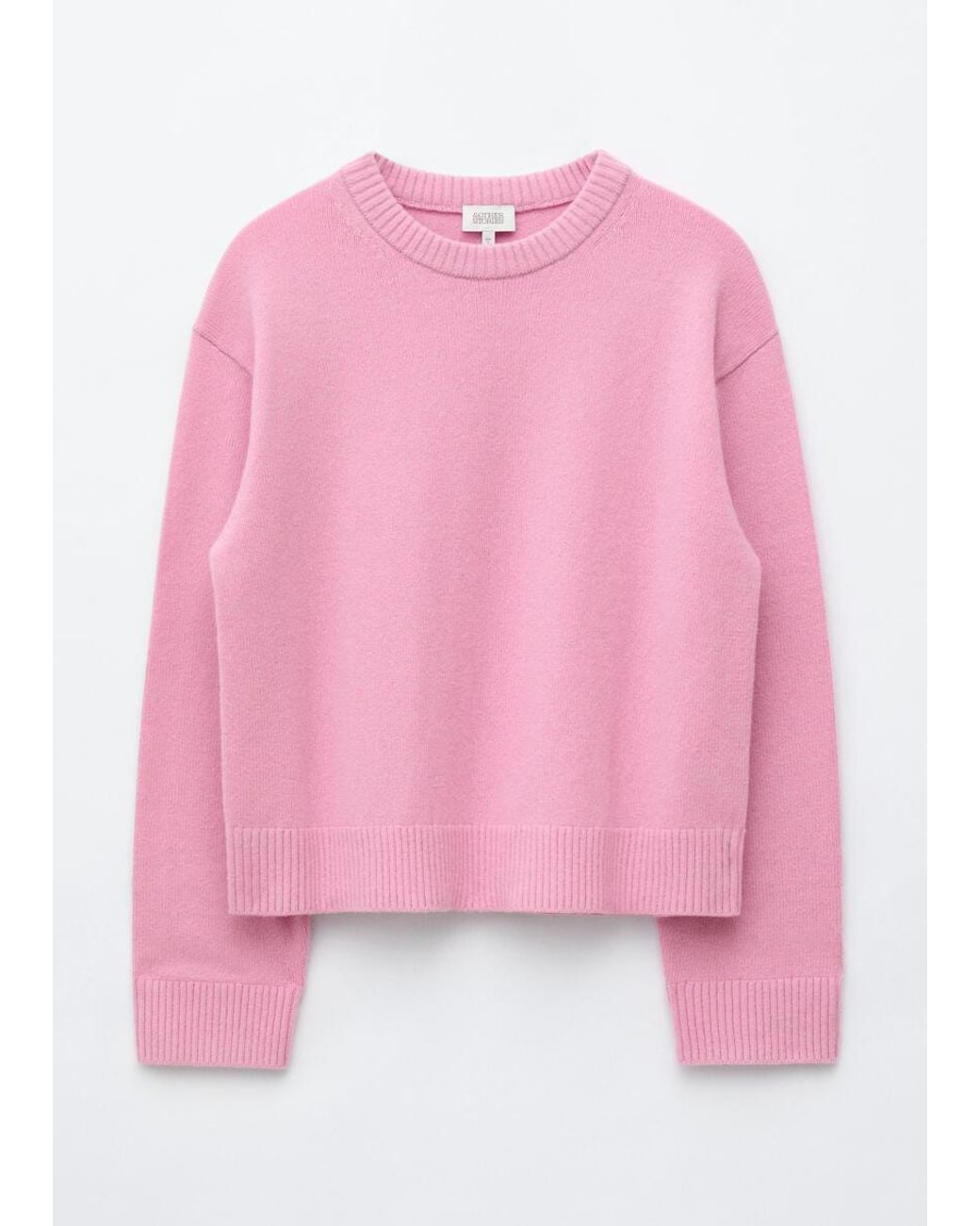 & Other Stories Pink Boxy Knit Jumper