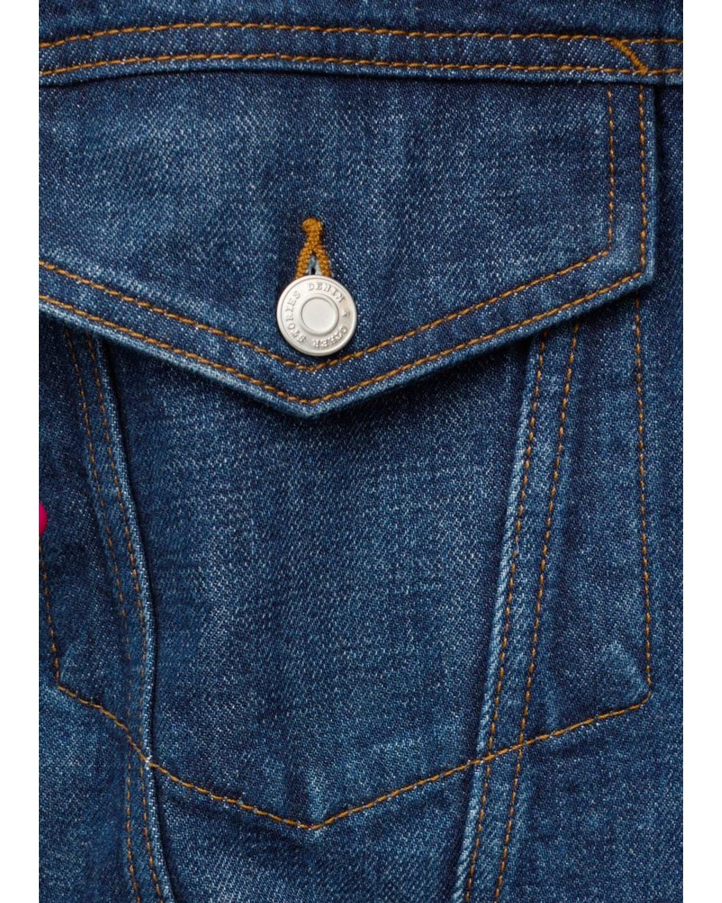 & Other Stories Blue Cropped Denim Jacket