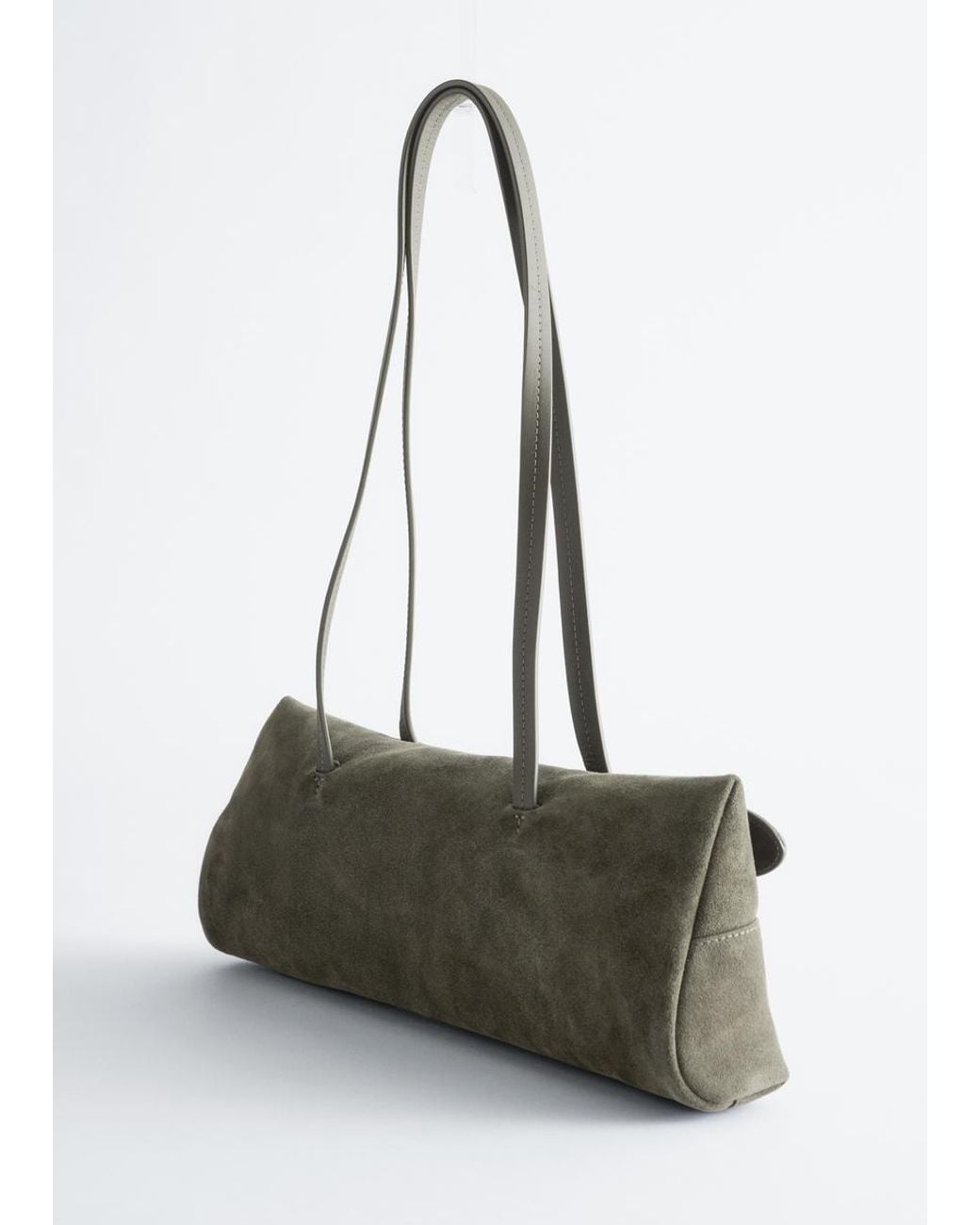 & Other Stories Green Slim Shoulder Bag