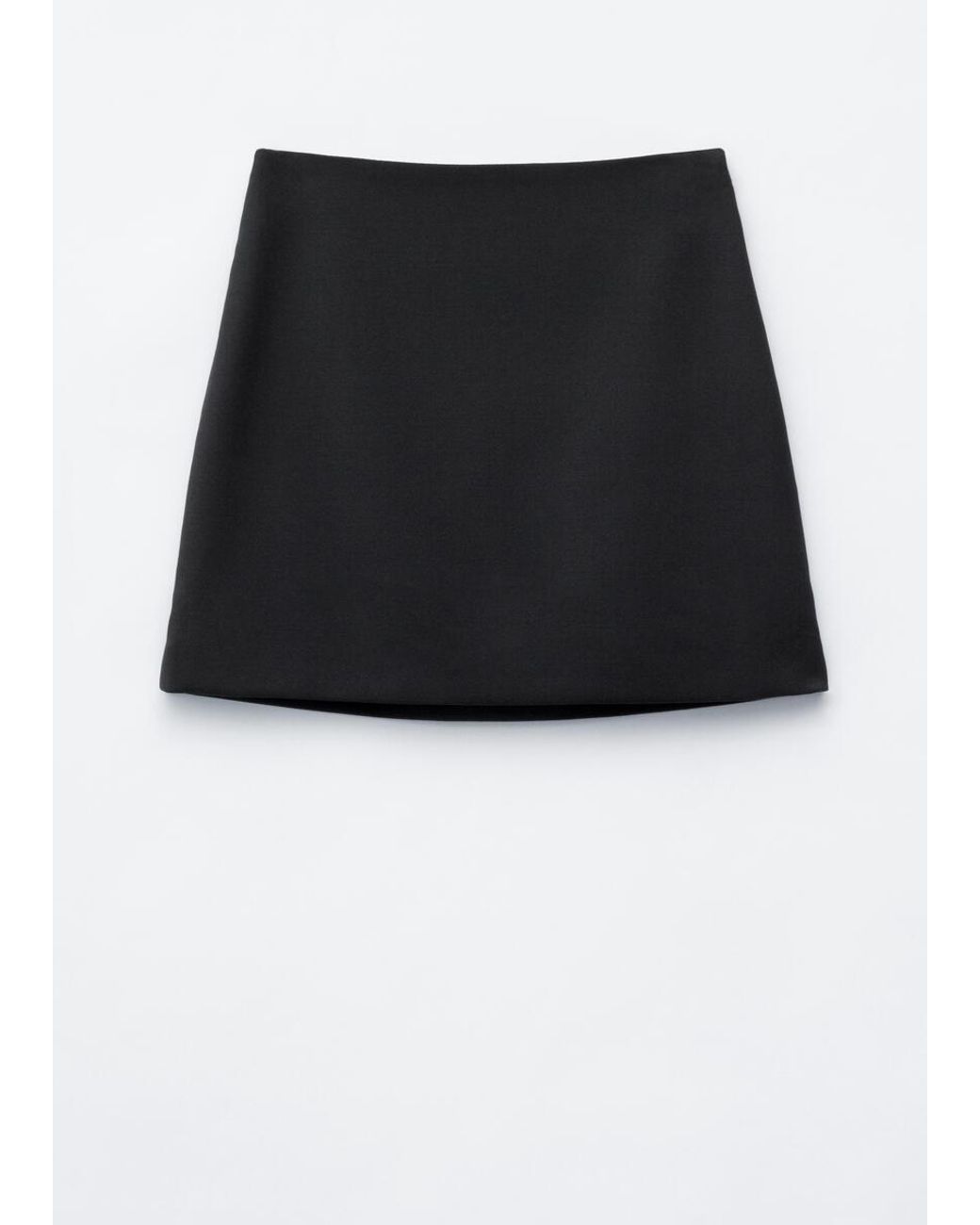 & Other Stories White Mini Skirt