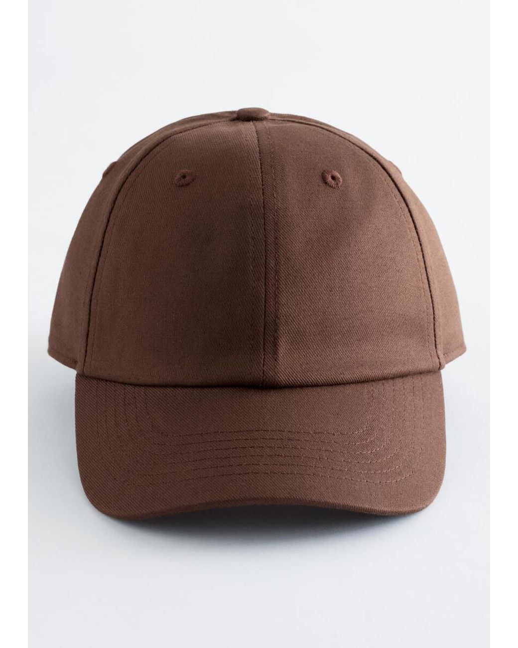 & Other Stories White Cotton-Linen Baseball Cap