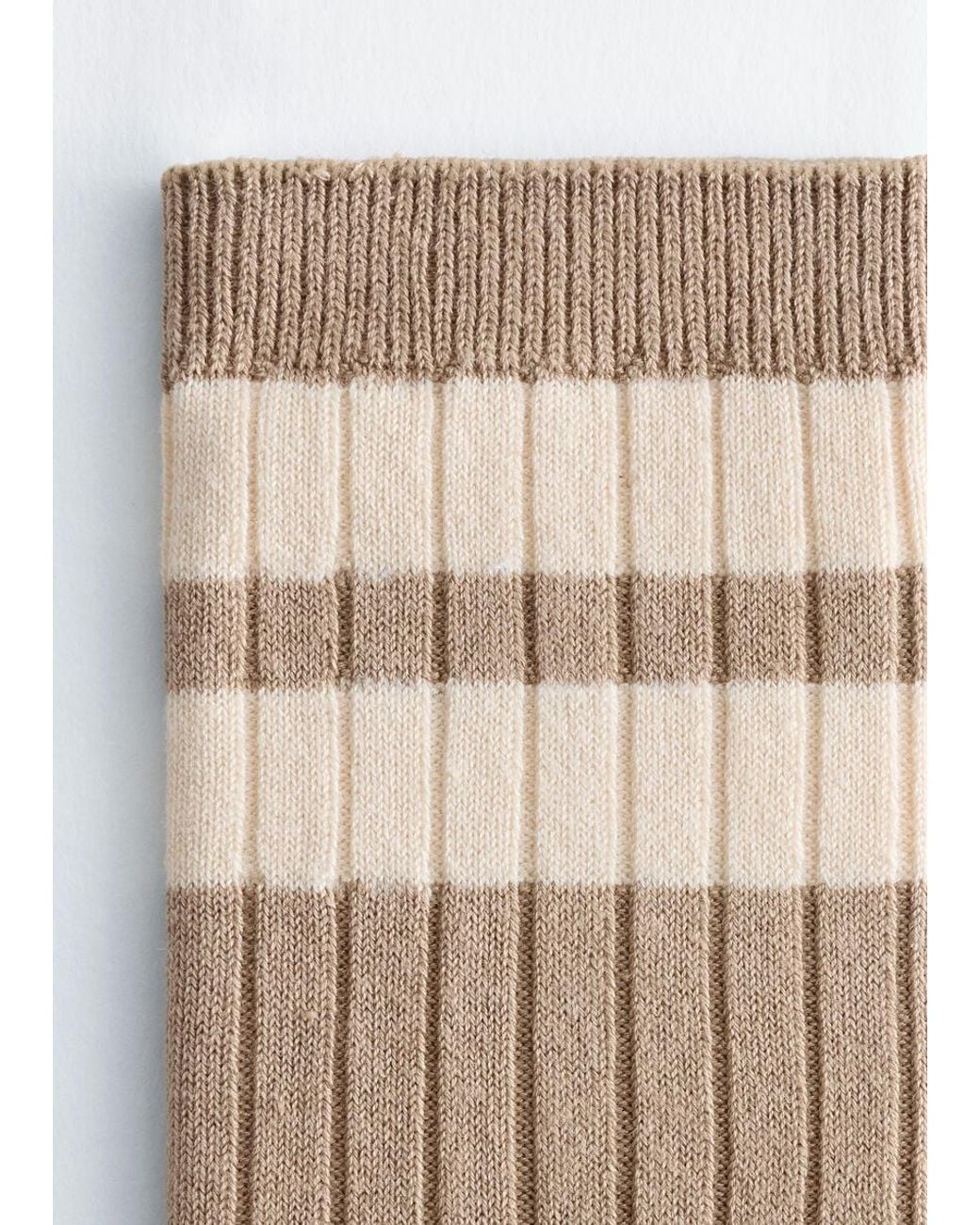 & Other Stories White Striped Socks