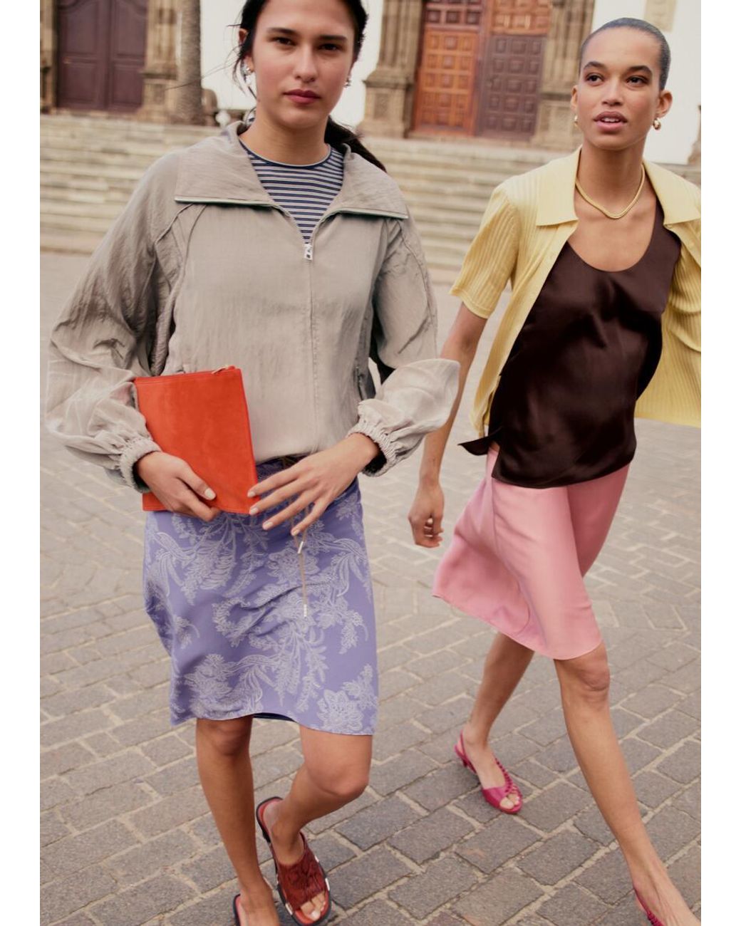 & Other Stories Gray Sporty Drawstring Jacket