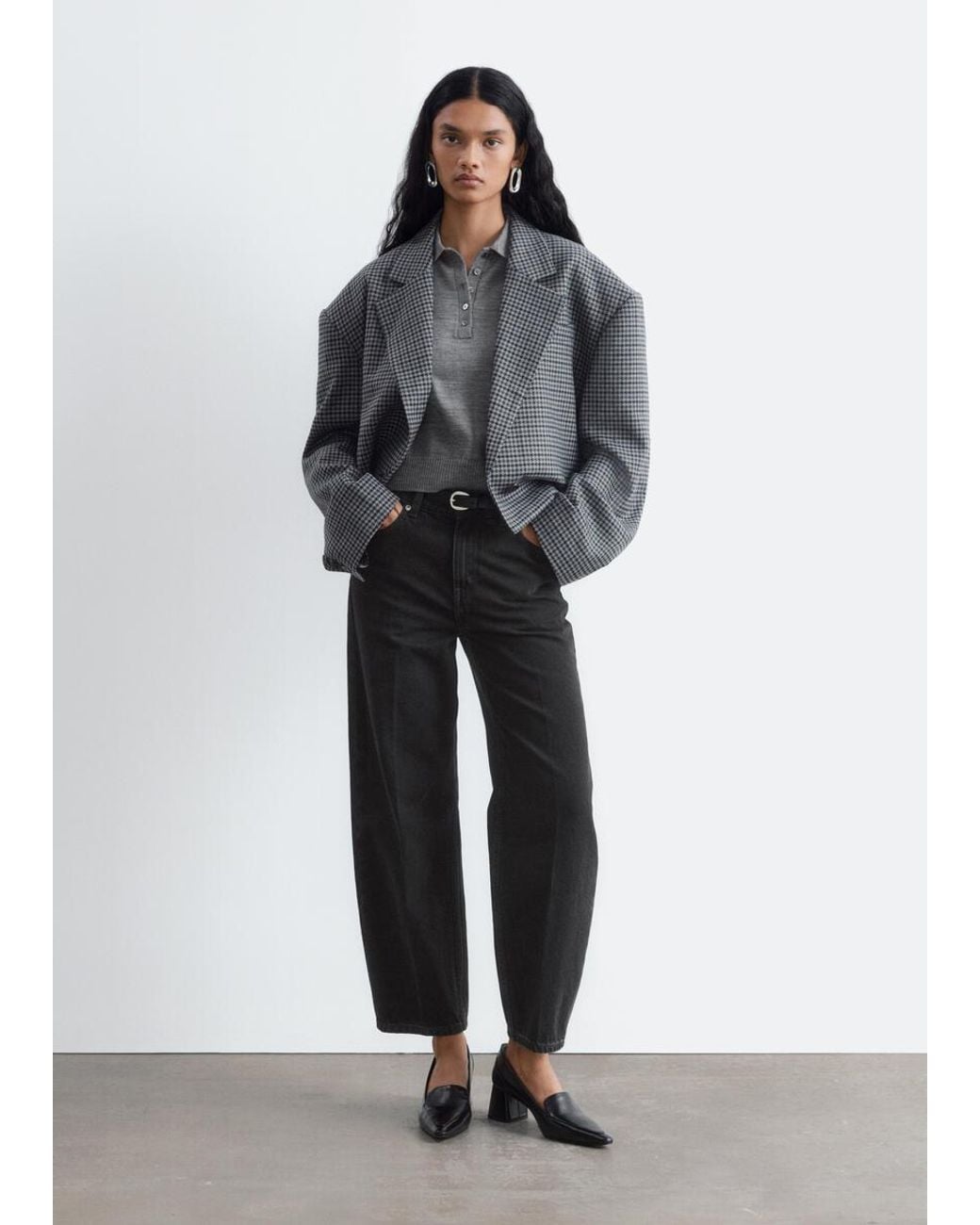 & Other Stories Blue Tapered Jeans