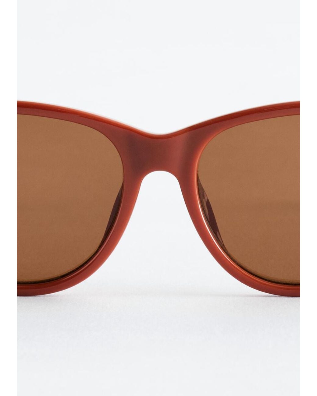& Other Stories Blue Oval Cat-Eye Sunglasses