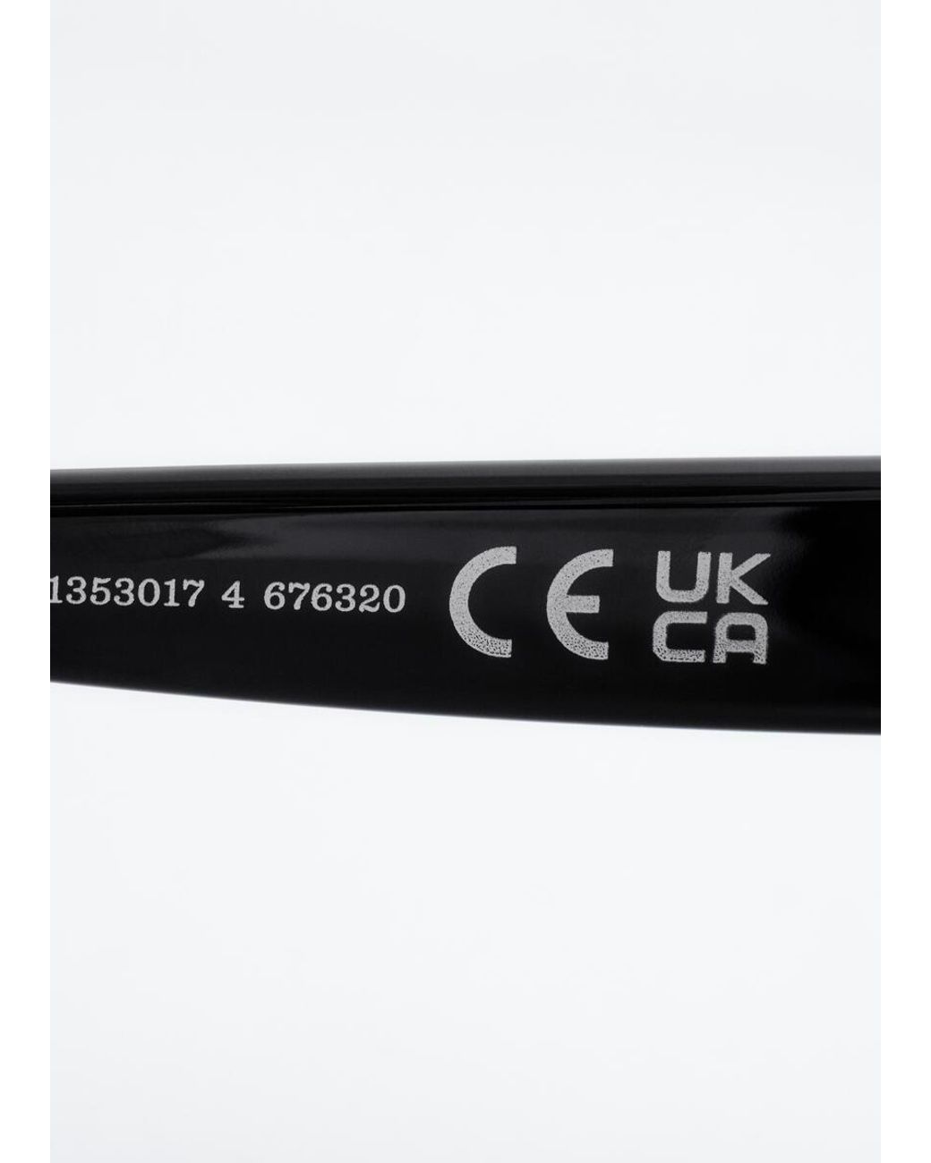 & Other Stories Black Chunky Rectangle Sunglasses