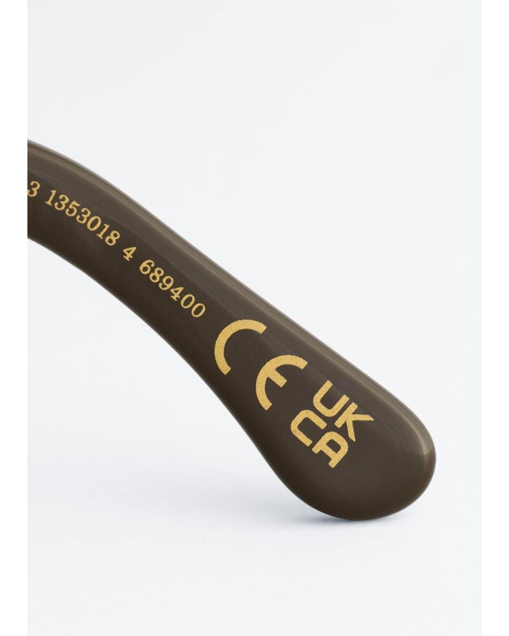 & Other Stories Brown Shield Sunglasses