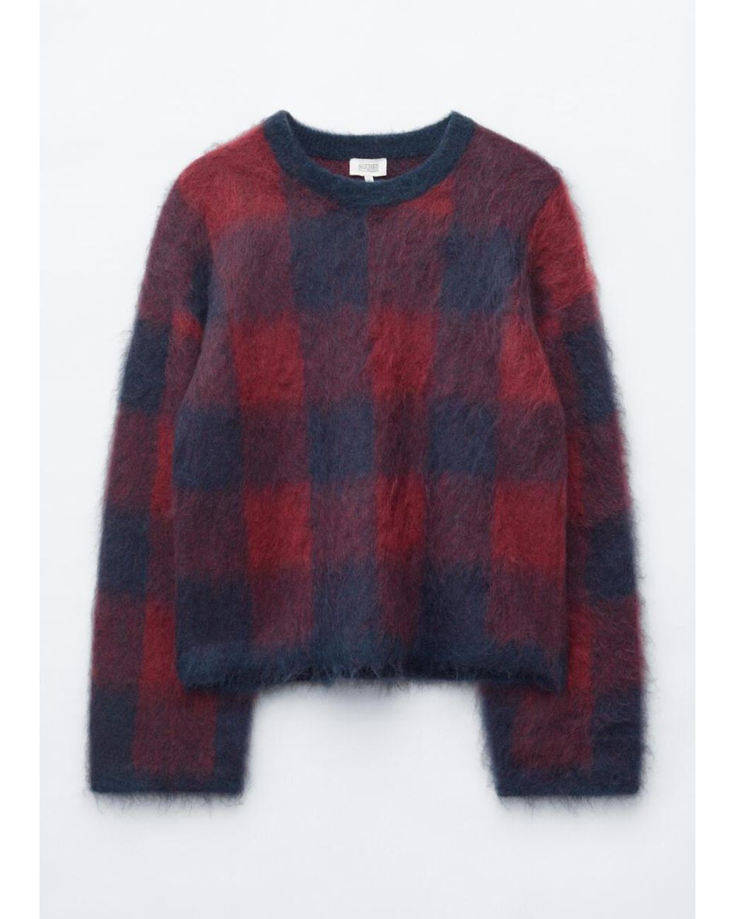 & Other Stories Blue Mohair Blend Jumper