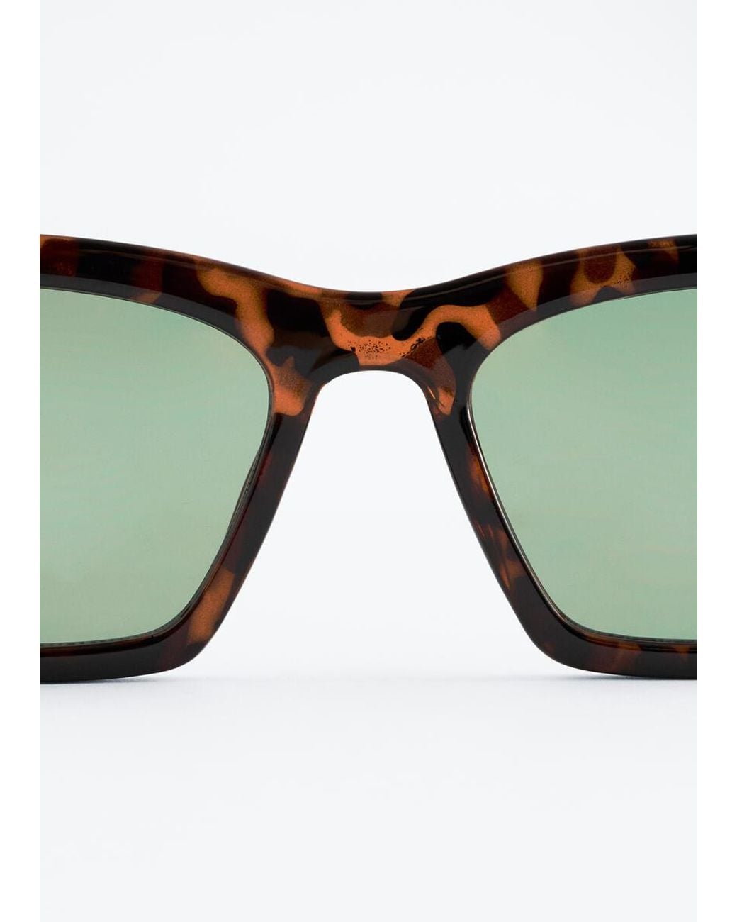& Other Stories Black Angular Cat Eye Sunglasses
