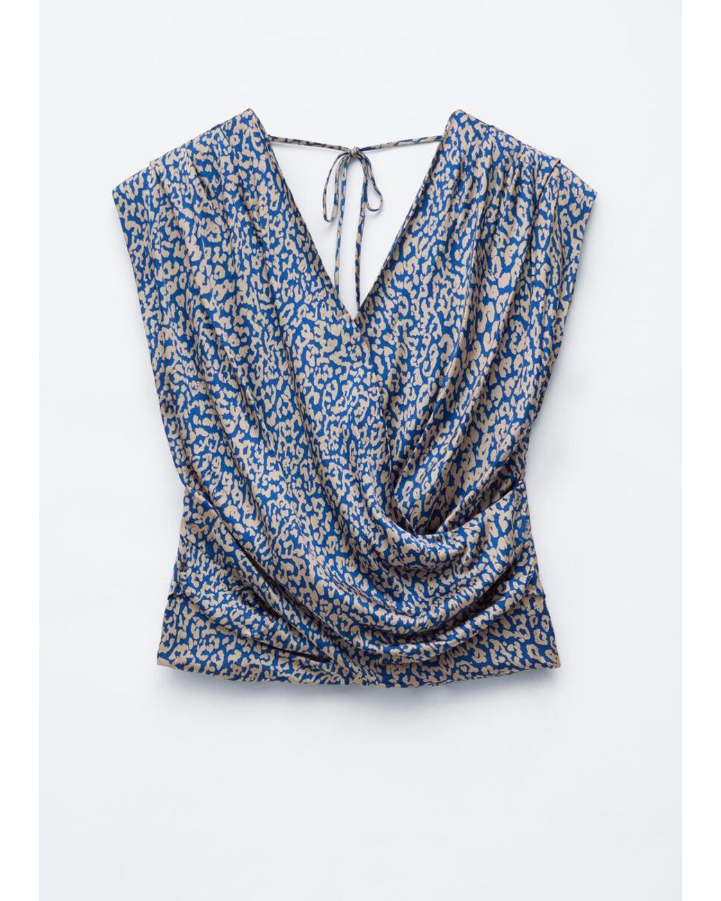 & Other Stories White Sleeveless Wrap Top