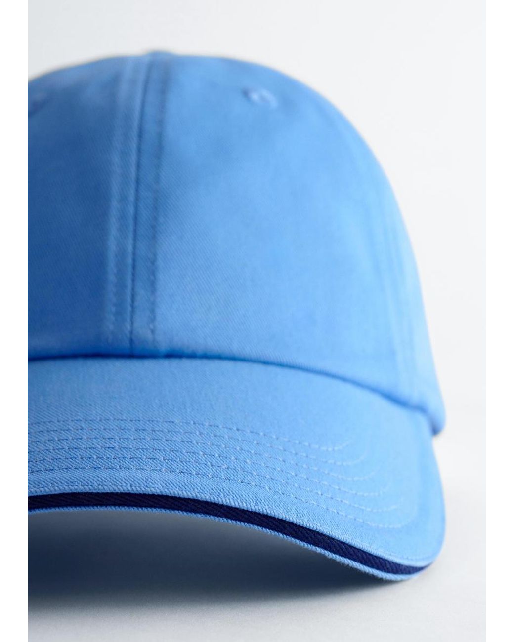 & Other Stories Blue Cotton-Twill Baseball Cap