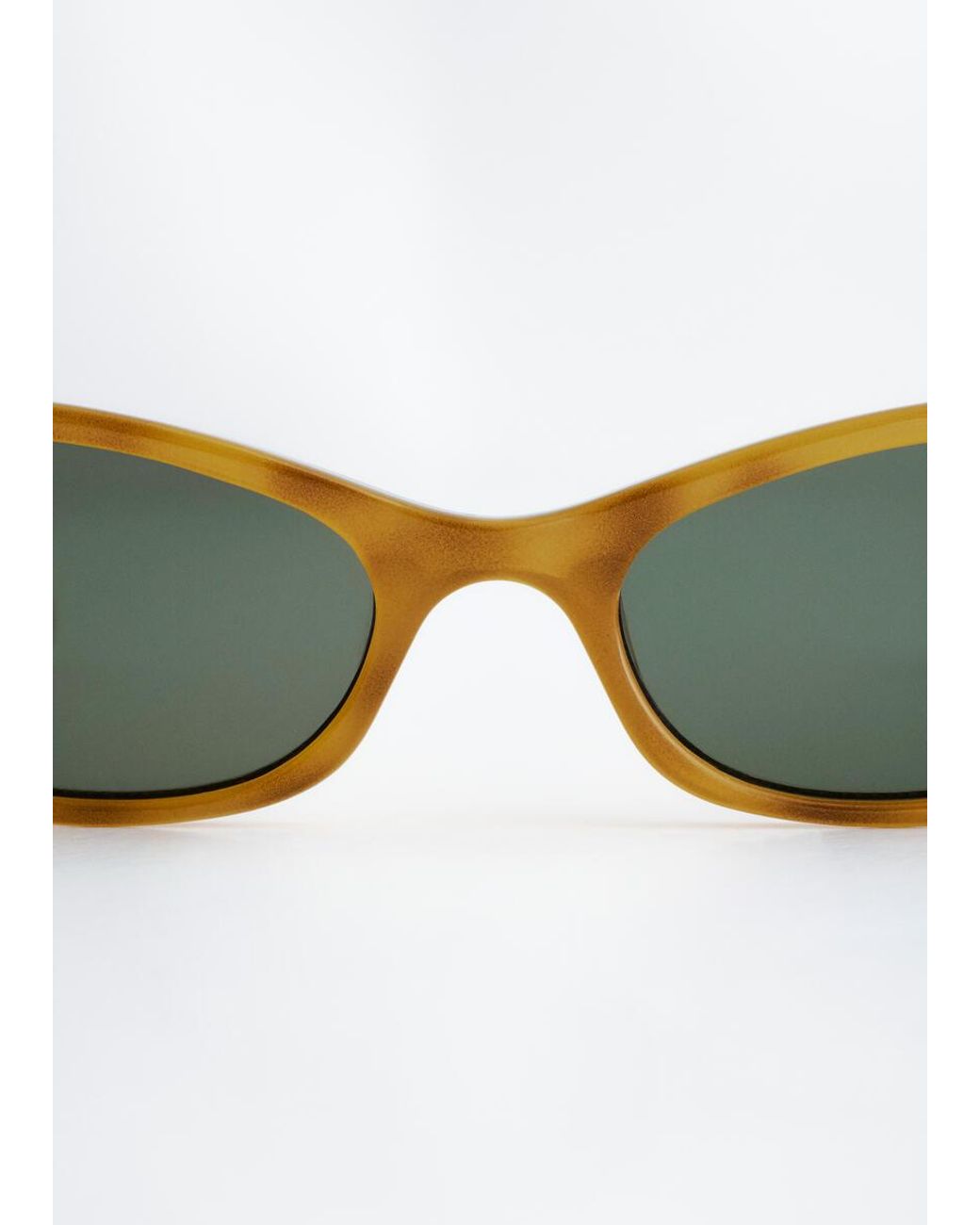 & Other Stories Black Oval Frame Sunglasses