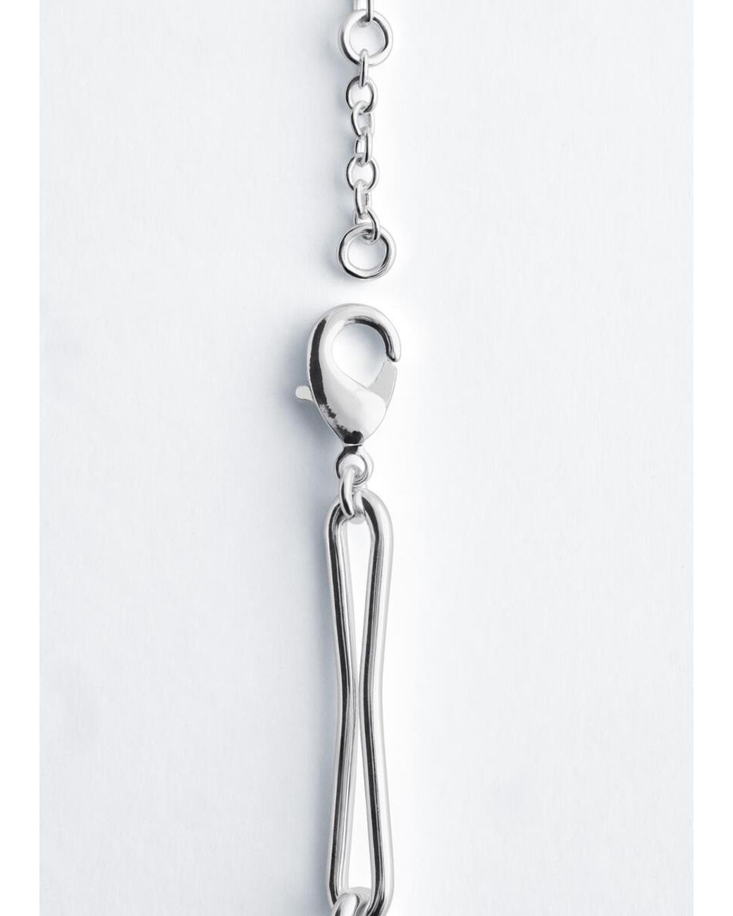 & Other Stories Black Polished Brass Chain Necklace
