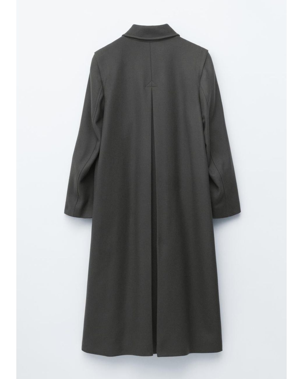 & Other Stories Gray Wool Maxi Coat