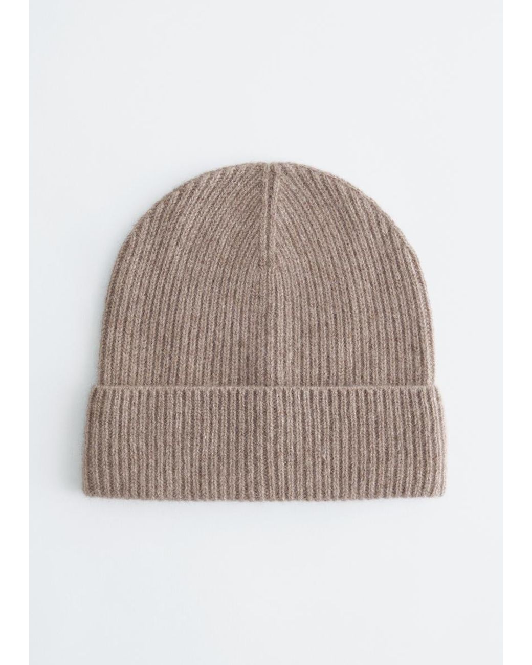 & Other Stories Purple Cashmere Beanie